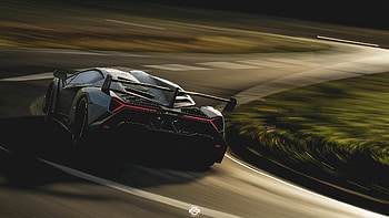 Hyperlapse, Lamborghini Veneno HD wallpaper