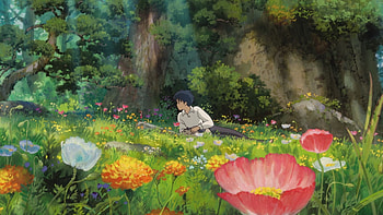 Studio Ghibli, Anime masterpiece, Aesthetic , Enchanting visuals HD wallpaper