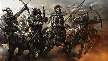 Centaur , Majestic creature, Mythical strength, Fantasy beauty HD wallpaper