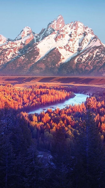 Mountains, Nature, 4 k HD phone wallpaper
