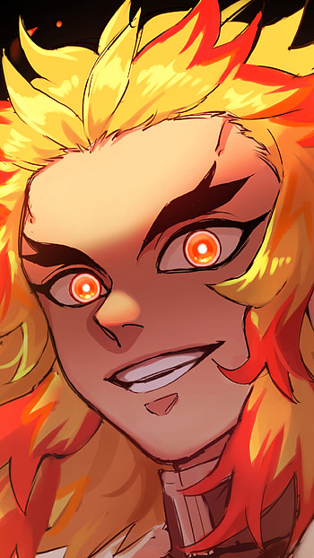 Kyojuro Rengoku, Kyojuro Rengoku, Anime, Demon Slayer: Kimetsu no Yaiba HD phone wallpaper