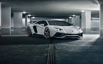 2018 car, Lamborghini Aventador s, sports car, by novitec norado HD wallpaper
