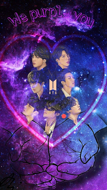 BTS, art, world HD phone wallpaper
