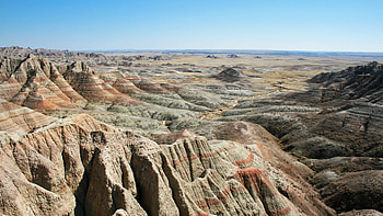 Badlands National Park, South Dakota wonder, , marvel HD wallpaper