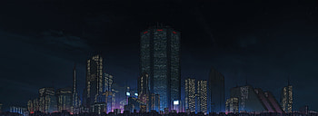 Cyberpunk City Buildings , cyberpunk, scifi, artist, artwork, digital-art, artstation HD wallpaper