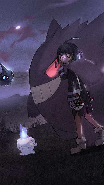 Allister’s Gengar Night — Pokémon Sword & Shield , Gengar (Pokémon), video game, Pokémon: Sword and Shield HD phone wallpaper