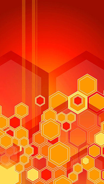 Hexagon, Geometric Shapes HD phone wallpaper