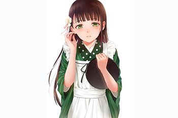 Chiya Ujimatsu, Is the Order a Rabbit?, cute, anime girl HD wallpaper