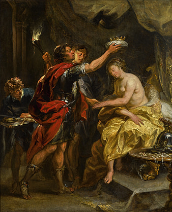 Alexander the Great, Jan Boeckhorst, Roxana, Master paintings HD phone wallpaper