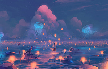 Fantasy, paint, work, art HD wallpaper