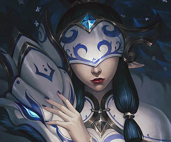 Porcelain Kindred, Kindred (League of Legends), video game, League Of Legends HD wallpaper