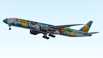All Nippon Airways, Pokmon airplane, , Fan tribute HD wallpaper