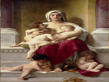 mother, devotion, children, sacrifice, love HD wallpaper