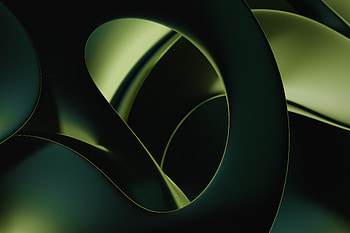 Green Shape , abstract, artist, artwork, digital-art HD wallpaper