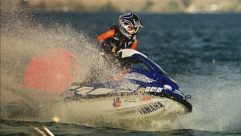 Young jet ski racer, Rising talent, Making waves, Thrilling competitions HD wallpaper