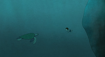 The Red Turtle: Captivating Ultra, movie, The Red Turtle HD wallpaper