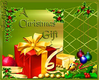 My gift to you is Peace, joy and love, christmas, green, red, decorations, gifts, gold HD wallpaper