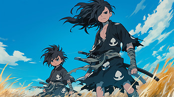 Hyakkimaru and Dororo Adventure, Anime, Dororo, Hyakkimaru (Dororo), Dororo (Character) HD wallpaper
