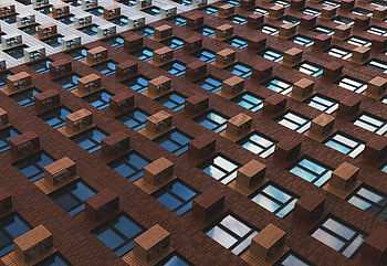 Windows, Miscellanea, Miscellaneous, Facade, Balcony, Brick Wall HD wallpaper