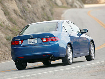 Auto, Nature, Acura, Cars, Asphalt, Back View, Rear View, Speed, Style, Akura, 2003, Tsx HD wallpaper