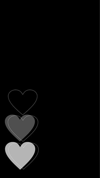 Black, dark HD phone wallpaper
