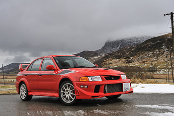 Lancer Evo, Evo 6 HD wallpaper