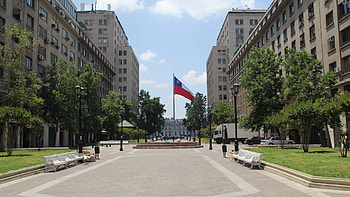 Paseo Bulnes, Santiago (Chile) HD wallpaper