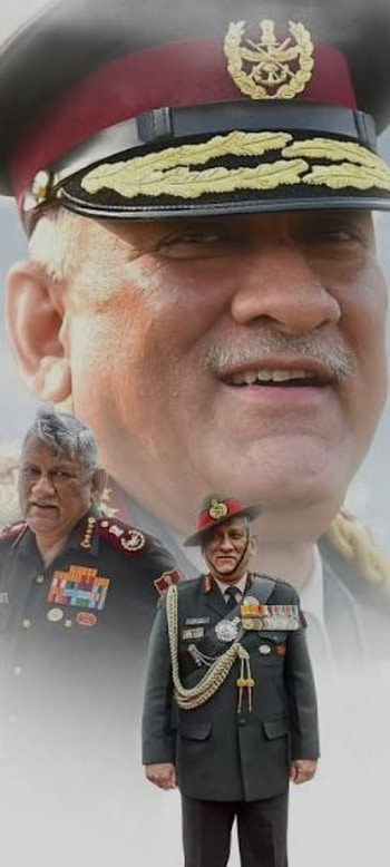 C.D.S - Bipin Rawat, army, tribute, India HD phone wallpaper