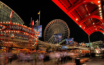 Cities, Usa, Park, United States, Attraction, Family Pavilion HD wallpaper
