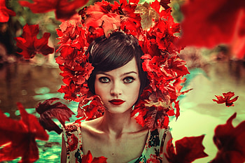 Model, face, girl, women HD wallpaper