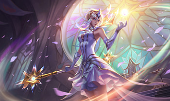 Elementalist Lux Splash Art League Of Legends, lux-league-of-legends, league-of-legends, games, artist, artwork, digital-art, deviantart HD wallpaper