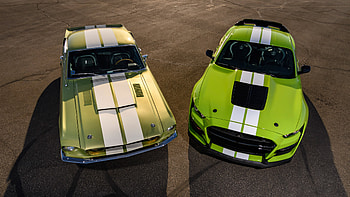 1967 Ford Shelby Mustang GT500, 1st Gen, Coupe, V8, car HD wallpaper