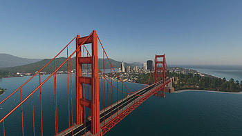 Golden Gate Bridge, The Crew game, Famous bridge, Gaming reference HD wallpaper