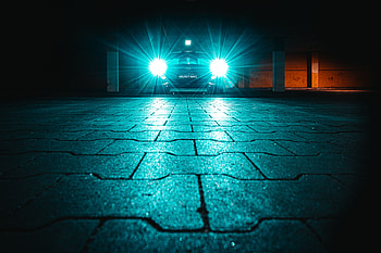 Night, Cars, Lights, Shine, Light, Bright, Car, Machine, Darkness, Headlights HD wallpaper