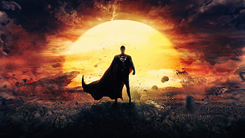 Superman Man Of Steel, superman, superheroes, artwork, digital-art HD wallpaper