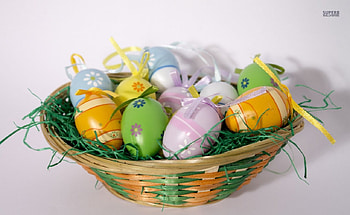 Easter Eggs, Colourful, Eggs, Easter HD wallpaper