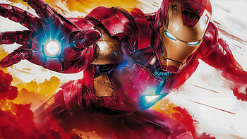Iron Man Dynamic Presence, iron-man, superheroes, artwork, art, digital-art, ai, deviantart HD wallpaper