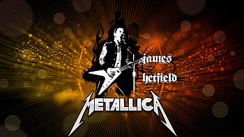 metallica, graphics, soloist, guitarist, name HD wallpaper