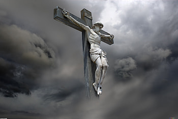 good friday jesus statie background HD wallpaper