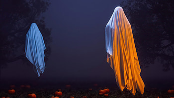 Fall Activities, ghost, artist, artwork, digital-art HD wallpaper