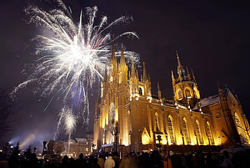 Christmas Eve, graphy, places HD wallpaper