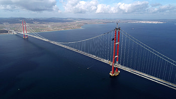 Landmark 1915 anakkale bridge, Turkey's countdown HD wallpaper