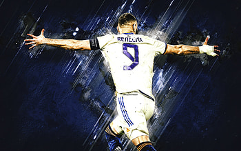 Karim Benzema, soccer, kb9, realmadrid, captain, football, karimbenzema, sport, french HD wallpaper