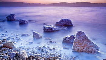 Dead Sea, Unique ecosystem, High salinity, Natural phenomenon HD wallpaper