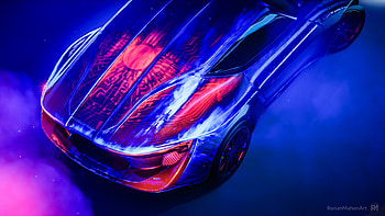 Midnight Rider , cars, artist, artwork, digital-art, artstation HD wallpaper