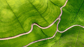 Rwanda travels, Aerial graphy, Tea plantations, resolution HD wallpaper