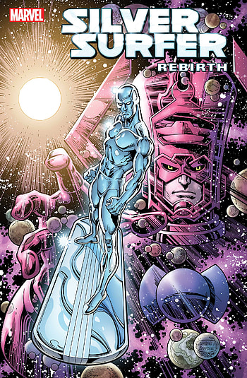Silver Surfer, marvel, comics, gallactus HD phone wallpaper