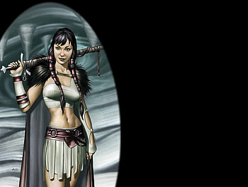 Asgard, comic, thor, female HD wallpaper