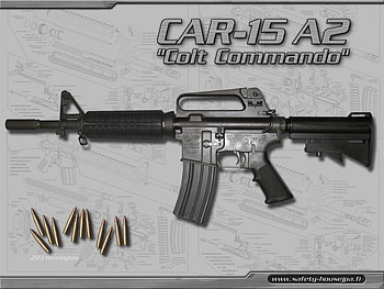 COLT-COMMANDO-.223, commando, mag, colt, rifle HD wallpaper