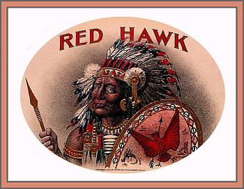 Red Hawk, chief, other, people, cigar box, folk art HD wallpaper